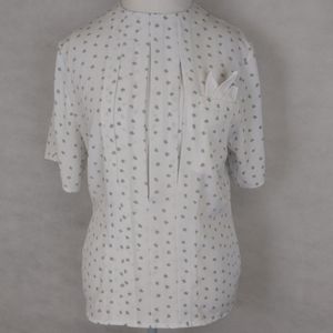 Vintage Tess Paris Milano Top Dots Size 8